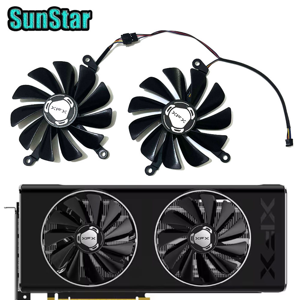 Rx 5700 Xt 8Gb Video Card - NUOVO 1SET 95MM RX 5700 FDC10U12S9-C