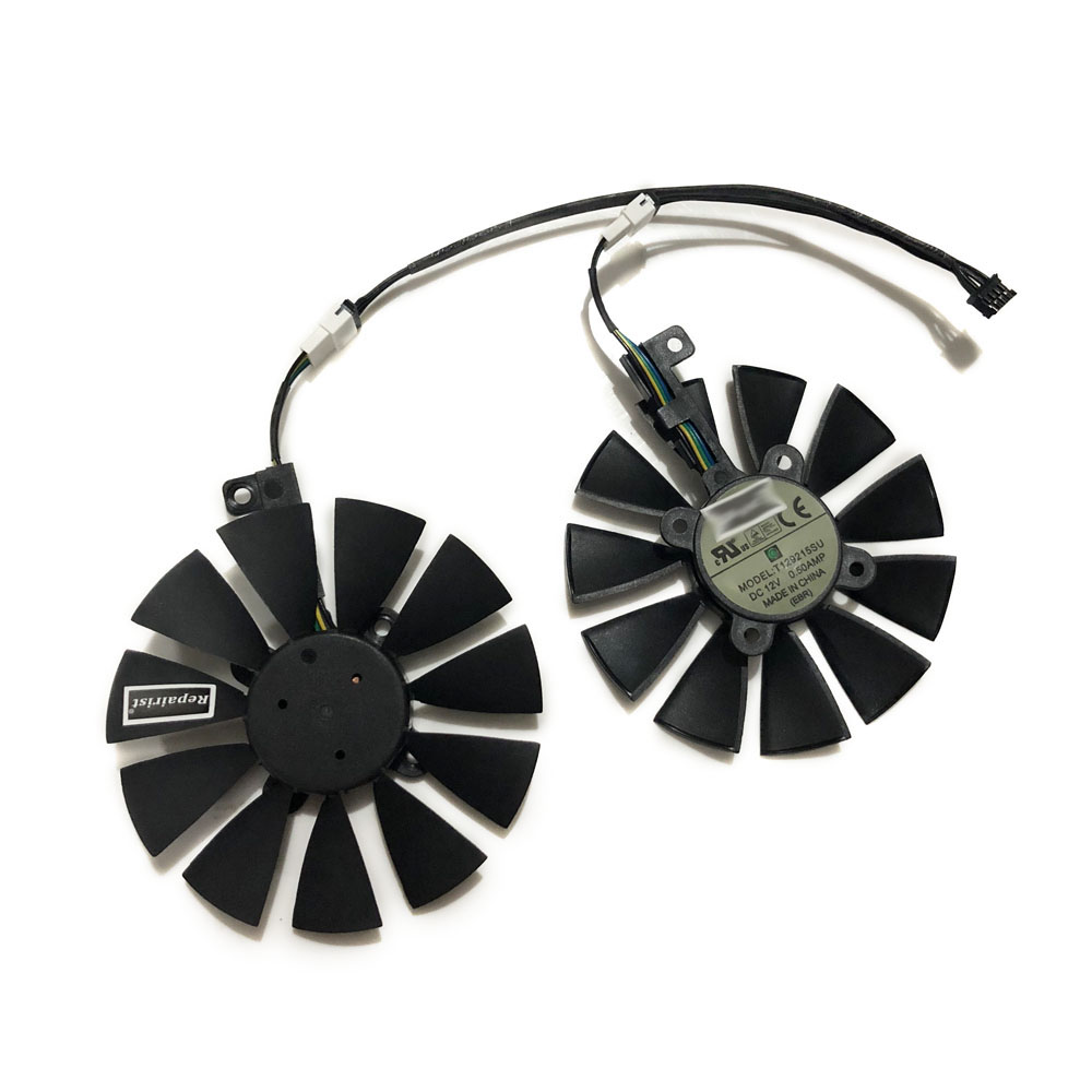 Rx 580 8Gb 2048Sp Gpu - 2 pz/set, ventola per schede Video,