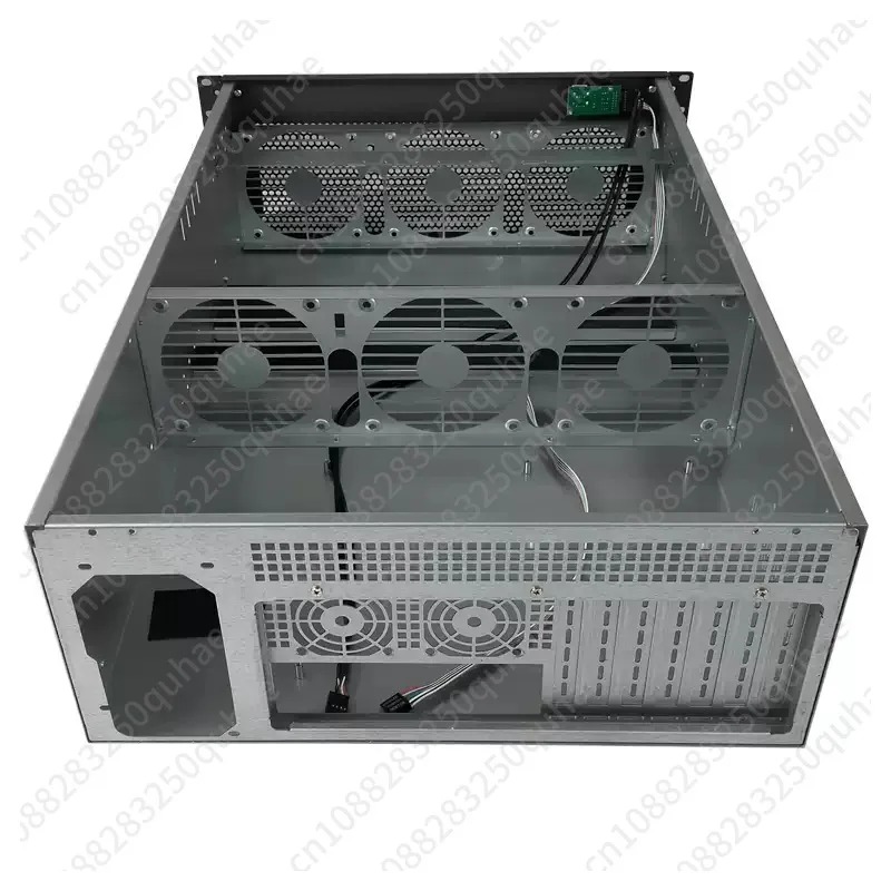 8 Gpu 4U Server Chassis - Chassis 4U per Schede Grafiche Multiple,