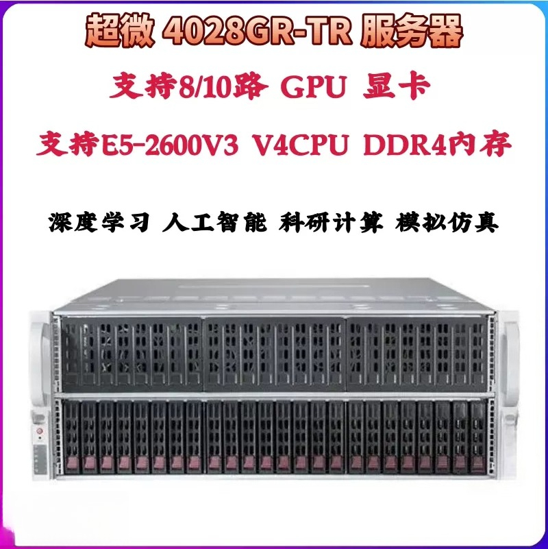 8 Gpu 4U Server Chassis - Chassis per server rack 4U, supporta