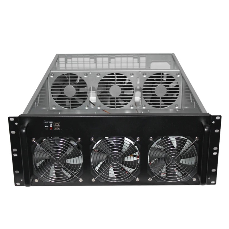 8 Gpu 4U Server Chassis - Case 4U per 6 GPU, Case