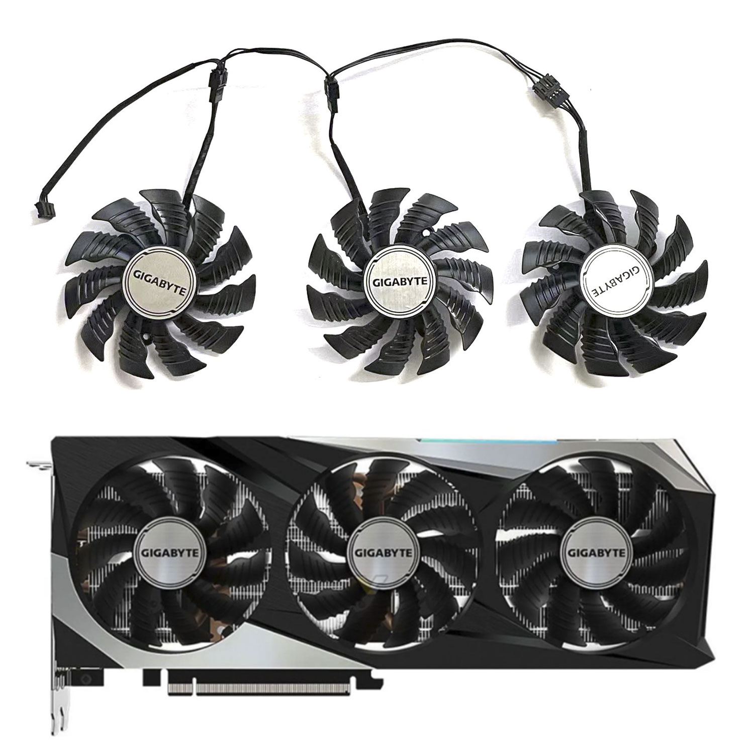 Rtx 3070 8Gb Graphics Card - Ventola di ricambio 3 FAN nuova