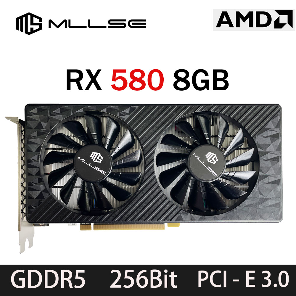 Scheda grafica da gioco MLLSE  - Rx 580 8Gb 2048Sp Gpu recensione e prezzo