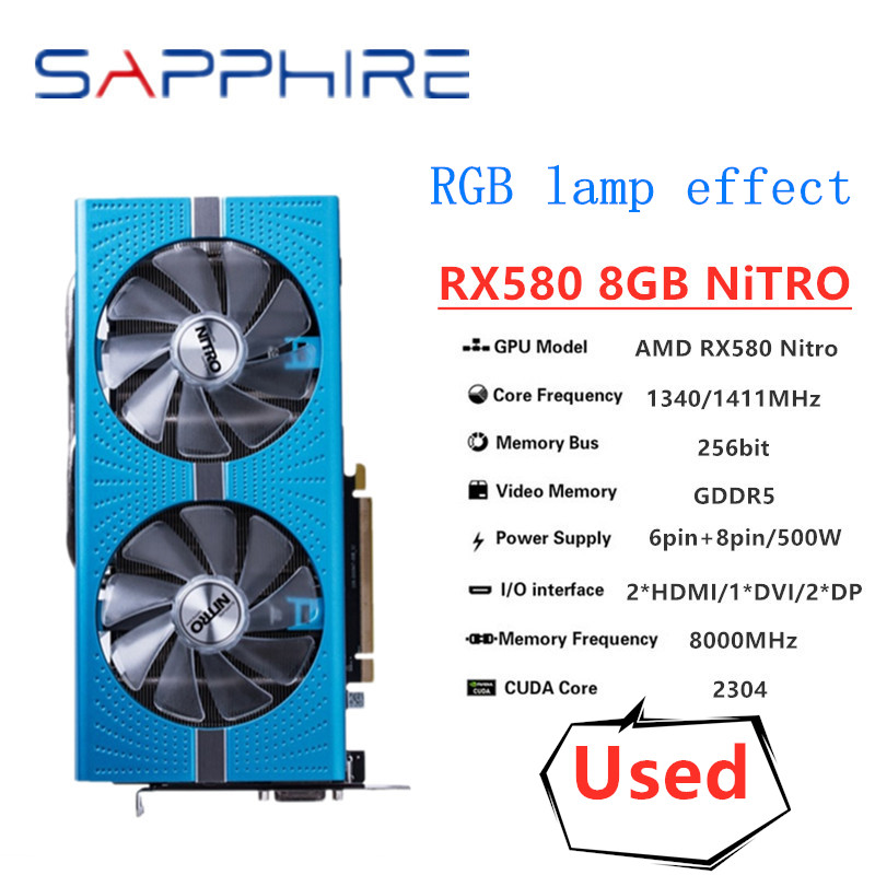 SAPPHIRE Original RX 580 8G NI - Rtx 3070 8Gb Graphics Card recensione e prezzo